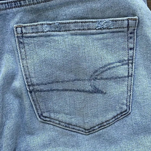 American Eagle Outfitters Blue Ankle Cropped Jeans - Picture 13 of 14